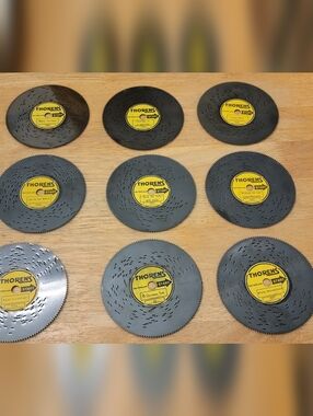 Thorens Vintage 30 Pin Music Box Disks - Set of 9